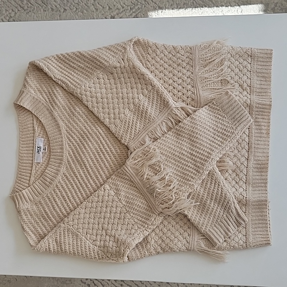 BB Dakota Fringe Sweater